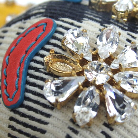 Authentic BURBERRY key ring canvas/leather [Used] - Picture 3 of 10